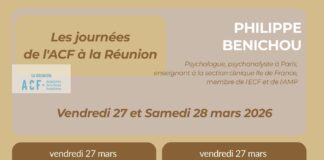 Conférence avec Philippe Bénichou « Corps entre imaginaire, symbolique et Réel »